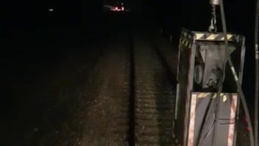 Ferrovia notte